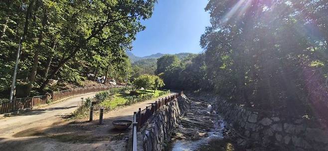 노강서원 가는 길. 의정부시 제공