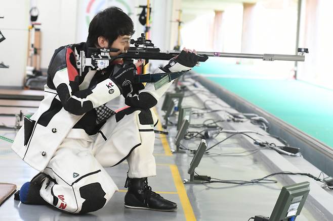 사격 국가대표 출신 김상도. KT 사격단 제공