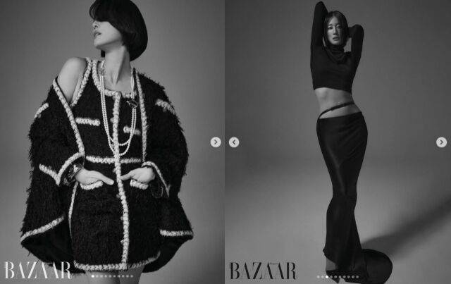 모델 겸 방송인 이현이 데뷔 20주년 기념 화보./하퍼스바자 코리아, 이현이 소셜미디어