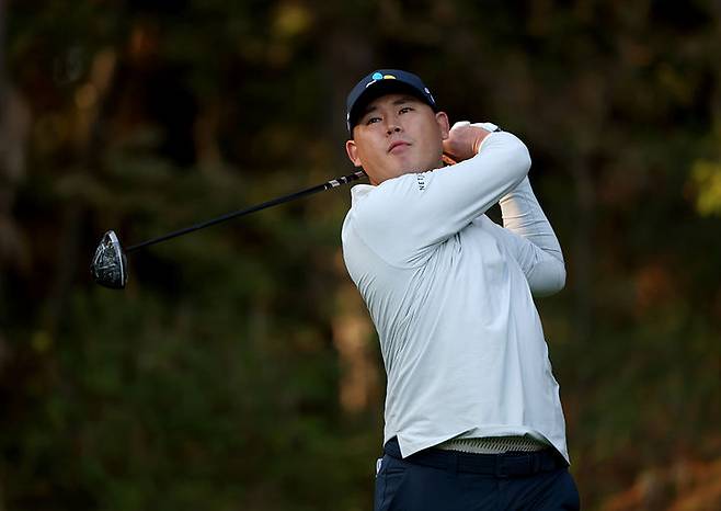 [서울=뉴시스]제네시스 챔피언십 나선 김시우. (사진=KPGA 투어 제공)