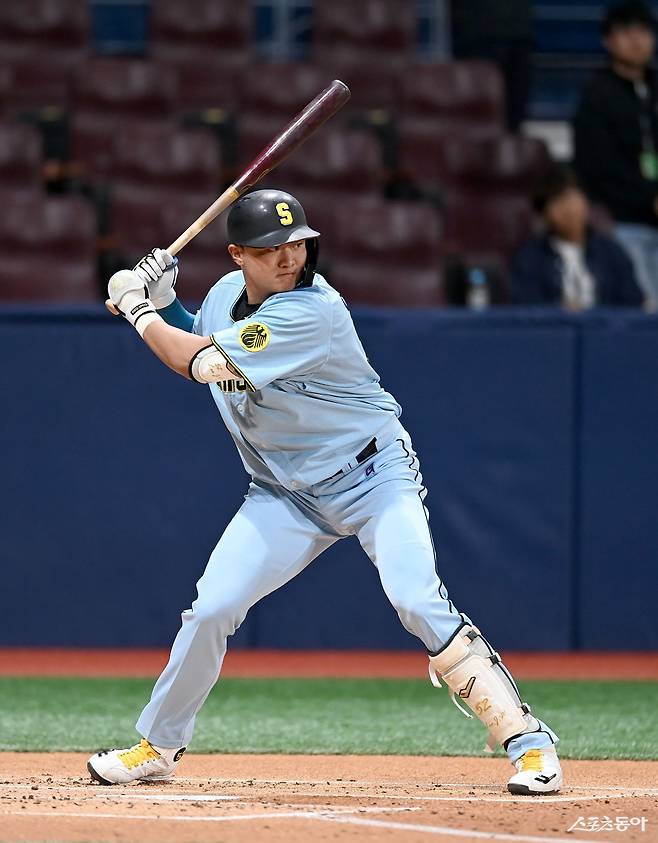 LG 이재원은 상무 소속으로 2군을 폭격했다. 타격에서 발전을 이루며 다음 시즌을 향한 기대감을 높였다. 스포츠동아DB