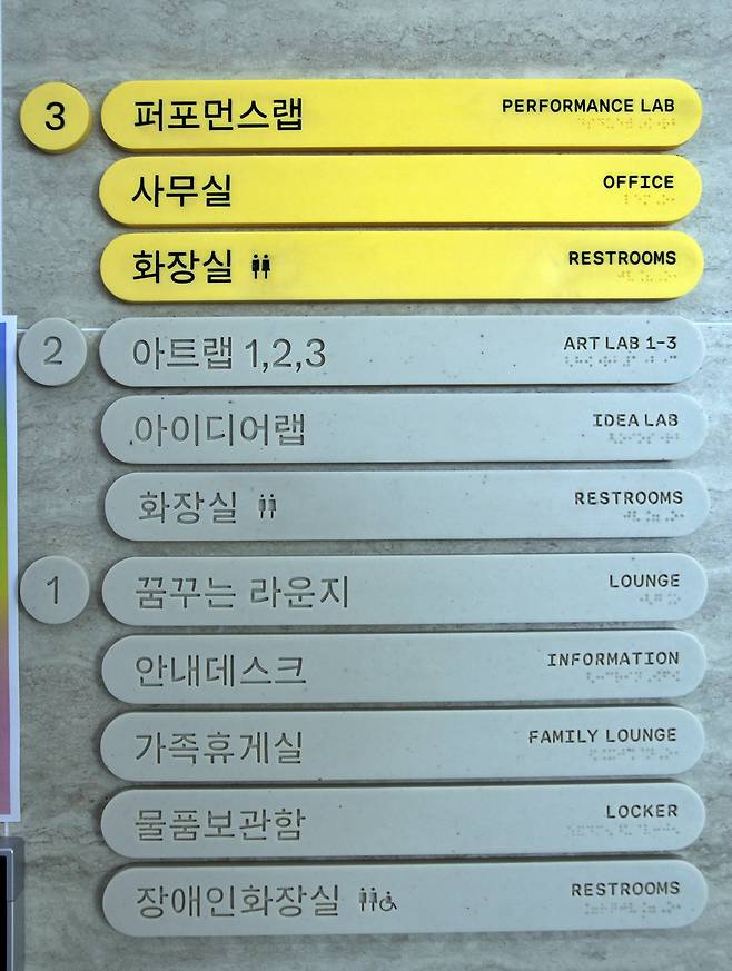 서귀포 꿈꾸는 예술터 공간 안내 ⓒ제주의소리