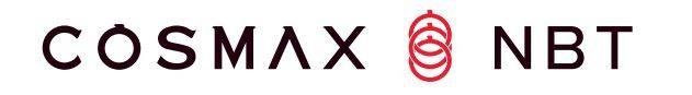 코스맥스 NBT 로고. ⓒ코스맥스