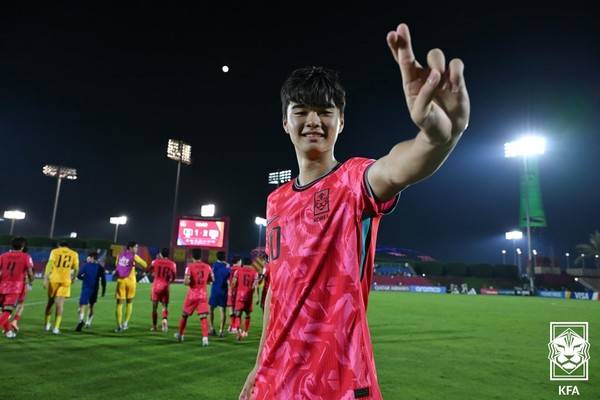 남이안(U17 축구대표팀). 대한축구협회 제공