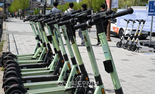 ▲ 전동킥보드 [강원도민일보 자료사진]