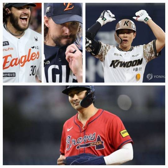 시계 반대 방향으로 폰세, 와이스, 송성문, 김하성