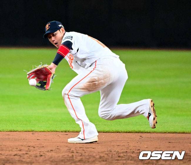 [OSEN=지형준 기자] 한화 하주석. 2025.10.31 /jpnews@osen.co.kr