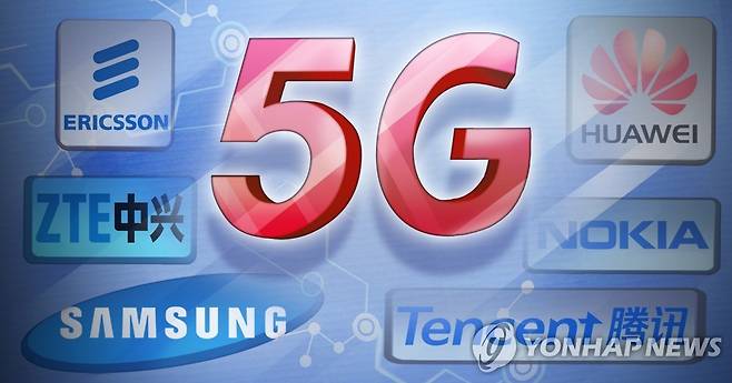 세계 5G 경쟁 (PG) [장현경 제작] 일러스트