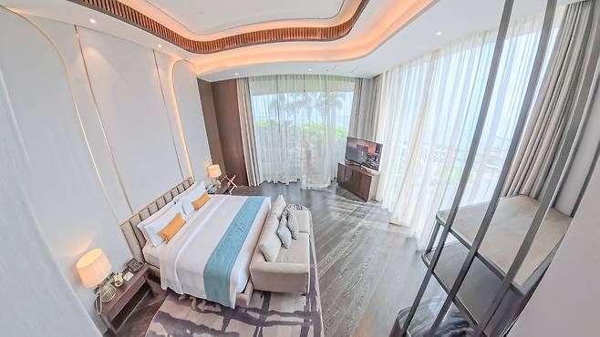 누스타의 프리미어 룸 [사진/성연재 기자]