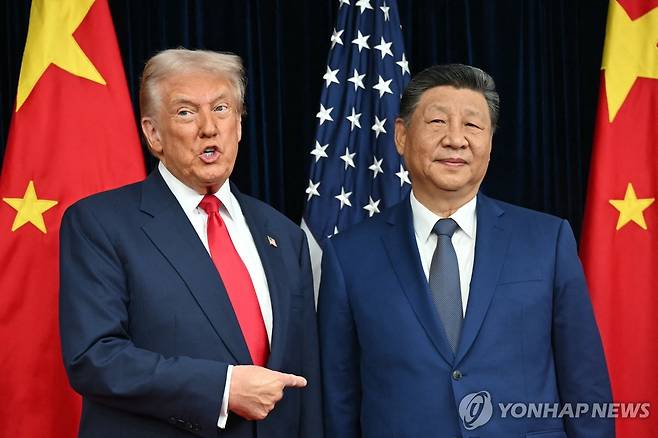 미중 정상회담 [ AFP 연합뉴스 자료사진. 재판매 및 DB 금지 ]