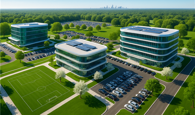 피지컬AI실증 단지 조감도