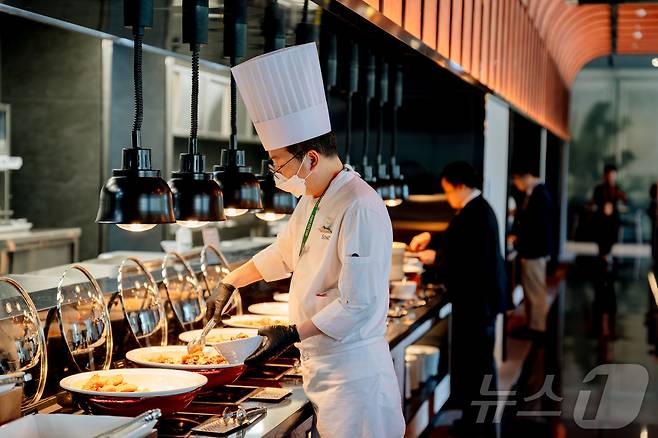 뷔페 '담음'(소노캄경주 제공)