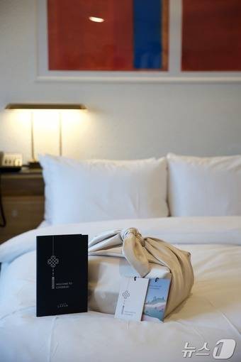 라한셀렉트경주에 묵는 정상들을 위한 선물 사진(라한셀렉트경주 제공)