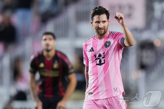 인터 마이애미의 리오넬 메시.  ⓒ AFP=뉴스1