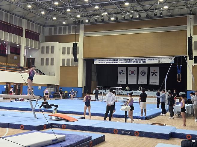 대한체조협회는 6일부터 10일까지 '2025 전국종합선수권대회 겸 선발전'을 개최한다고 밝혔다.(대한체조협회 제공)