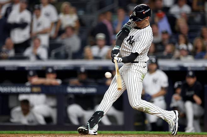 코디 벨린저는 다저스를 떠난 뒤 각고의 노력 끝에 맞히는 능력을 향상시켜 컨택트 히터에 가까운 스타일로 변모했다. AFP연합뉴스