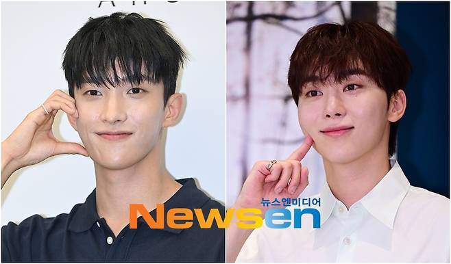 사진=왼쪽부터 도겸, 승관/뉴스엔DB