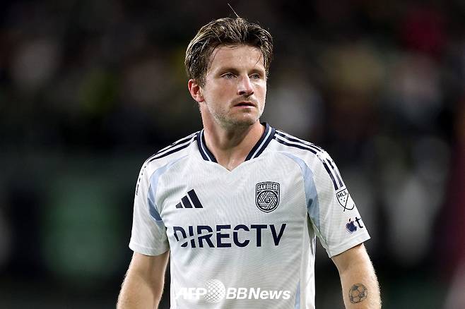 손흥민을 제치고 MLS 올해의 신인상을 수상한 안드레스 드레이어. /AFPBBNews=뉴스1