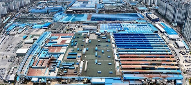 ▲한국지엠 부평공장 전경 /인천일보DB