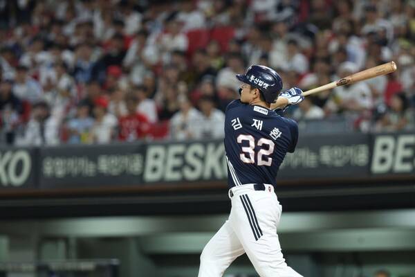 2번째 FA 자격을 얻은 김재환. (사진=두산 베어스)