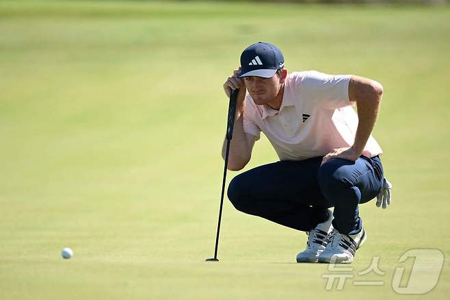 미국프로골프(PGA) 투어 닉 던랩.  ⓒ AFP=뉴스1