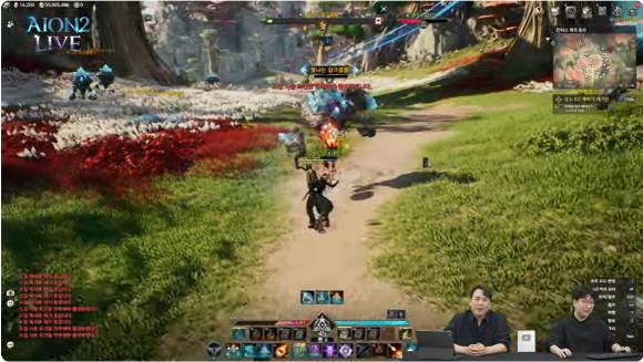 '아이온2' 깜짝 라이브가 진행됐다. [사진=엔씨소프트]