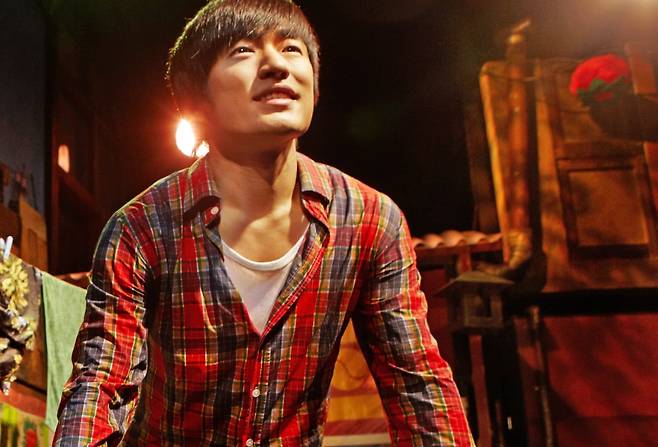 2011년 '빨래' 10차 공연에 출연했던 배우 정문성 /사진=씨에이치수박 제공