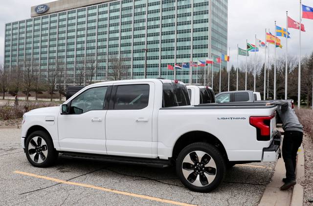 미국 자동차 업체 포드의 픽업트럭 ‘F-150’. 로이터 연합뉴스