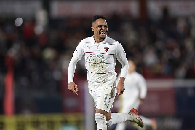 포항 주닝요. 프로축구연맹 제공