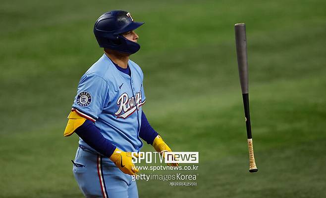 ▲ 41타수 연속 무안타를 기록하기도 하는 등 전체적으로 크게 실망스러운 시즌을 보낸 작 피더슨