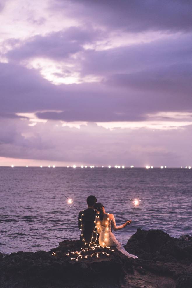 제주 웨딩스냅 체험. (제주관광공사 제공)