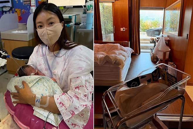 이혼 후 비동의 임신으로 화제가 됐던 배우 이시영(43)이 둘째 딸을 품에 안은 가운데, 그가 이용 중인 산후조리원이 수천만원대 초호화 시설인 것으로 알려져 눈길을 끌었다.