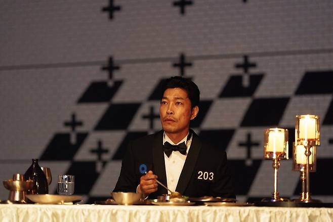 ‘오징어 게임 3’에서 203번 참가자를 분한 최귀화 [넷플릭스 제공]