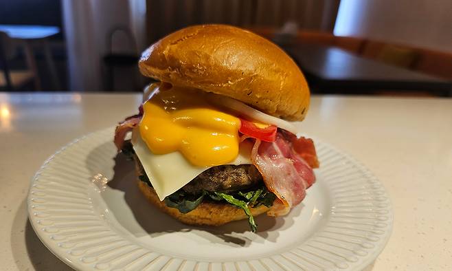 고사리 소고기 수제버거