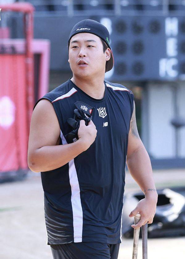 KT 위즈 출신 FA 강백호. KT SNS 제공