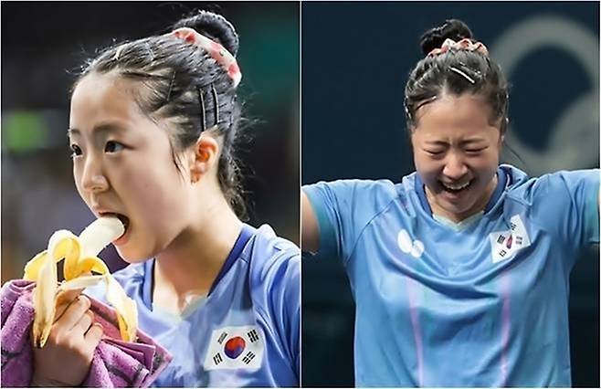 ‘탁구 요정’ 신유빈 [사진출처=연합뉴스/편집]