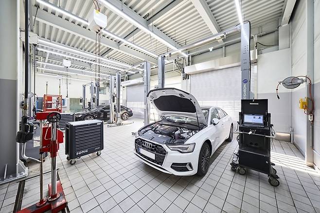 아우디 서비스센터 [사진출처=아우디]