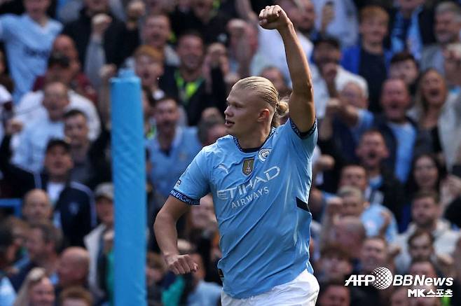 엘링 홀란드가 무서운 골 결정력을 과시하고 있다. 사진=AFPBBNews=News1