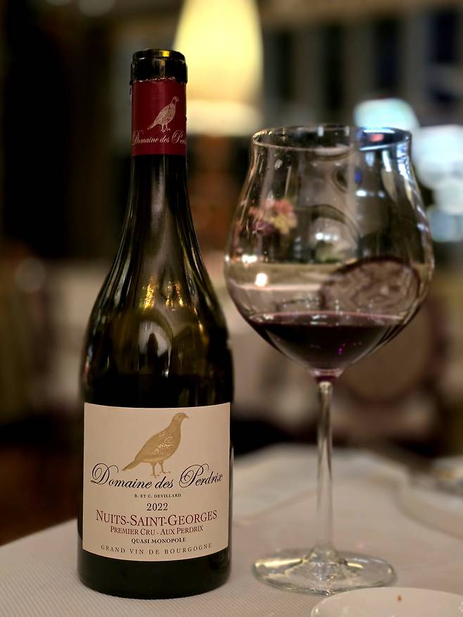 피네스트라 도멘 데 페르드리 뉘생조르주 프리미에 크뤼 모노폴.