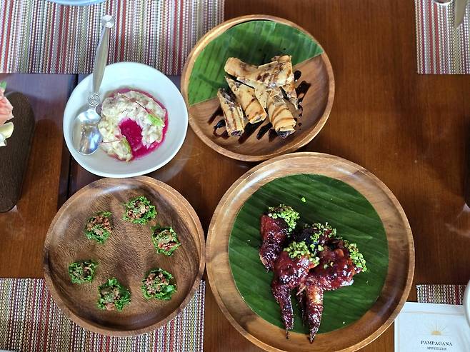 워터사이드 필리핀 전통 만찬 살루살로.