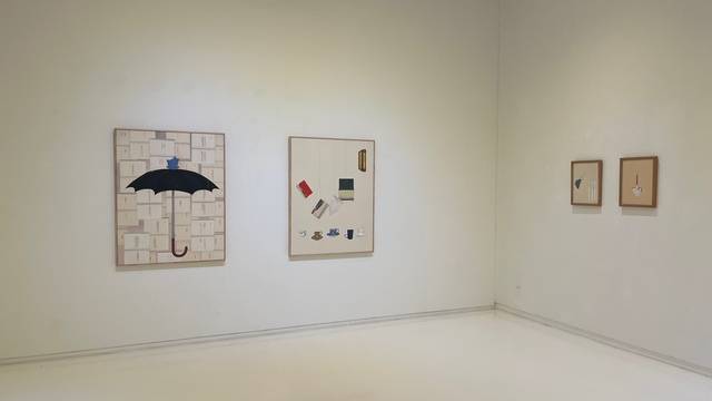 ▲ 충북 청주미술창작스튜디오 김유진 작가 개인전 '水_머무르다' 전경. /청주시 제공