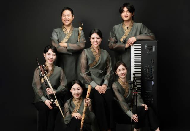 청년 국악단체 '풍류동인 담소'. 국립부산국악원 제공