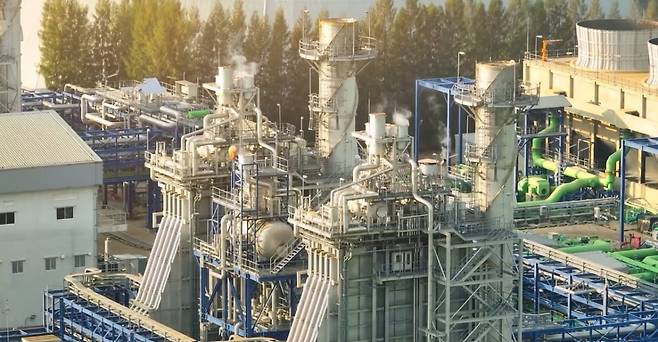 B&W의 발전설비. 사진 B&W