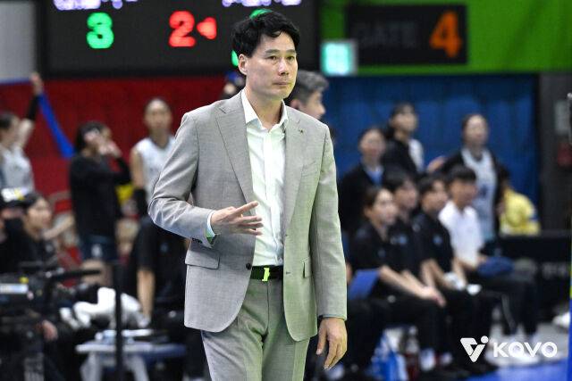 강성형 현대건설 감독./KOVO