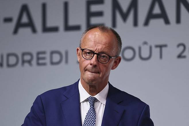 [툴롱=AP/뉴시스] 프리드리히 메르츠 독일 총리 (사진=뉴시스DB)