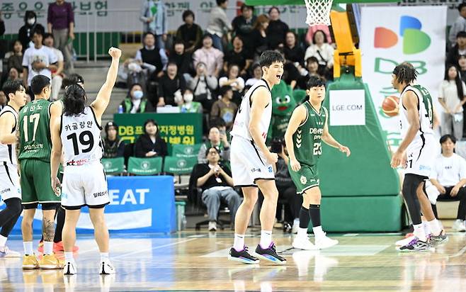 [서울=뉴시스] 프로농구 수원 KT의 하윤기. (사진 = KBL 제공) *재판매 및 DB 금지