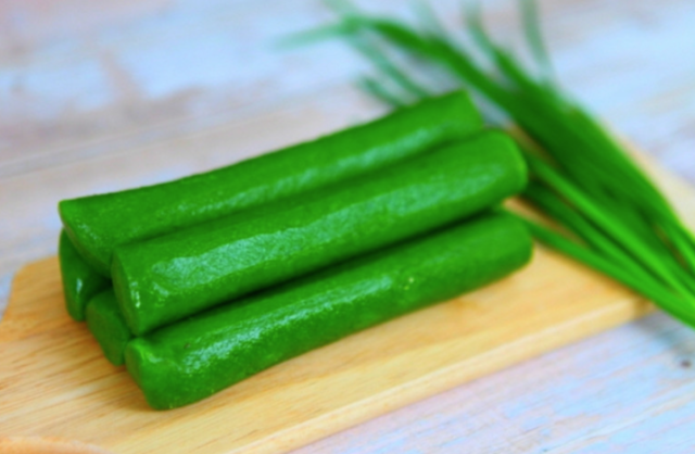 부추 가래떡. 경주 떡방앗간