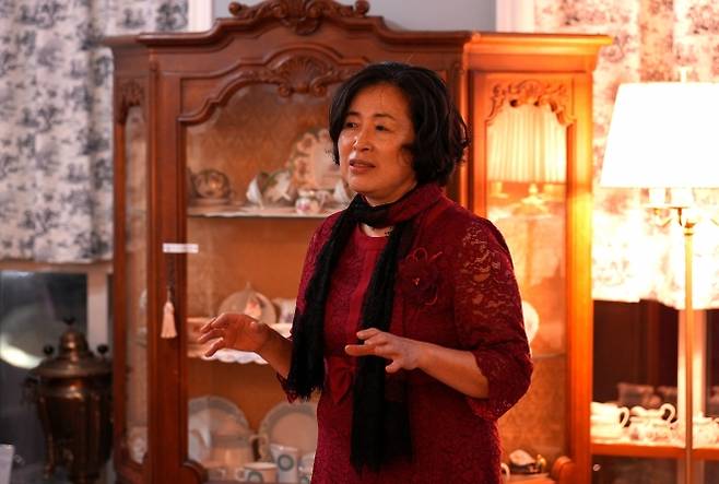 티하우스 클리프’ 김영자 대표.