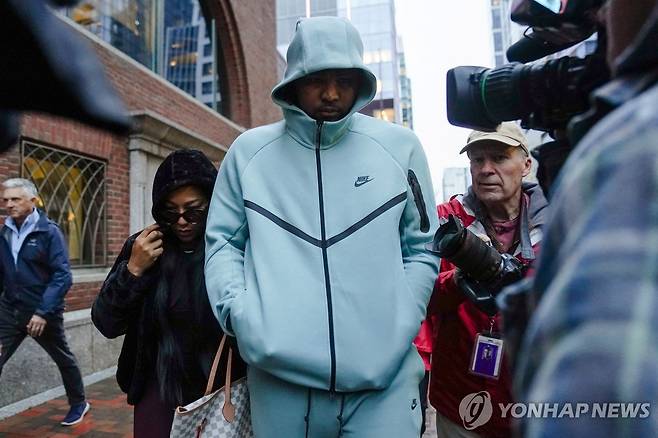 연방법원 출석하는 루이스 오티스 [로이터=연합뉴스]