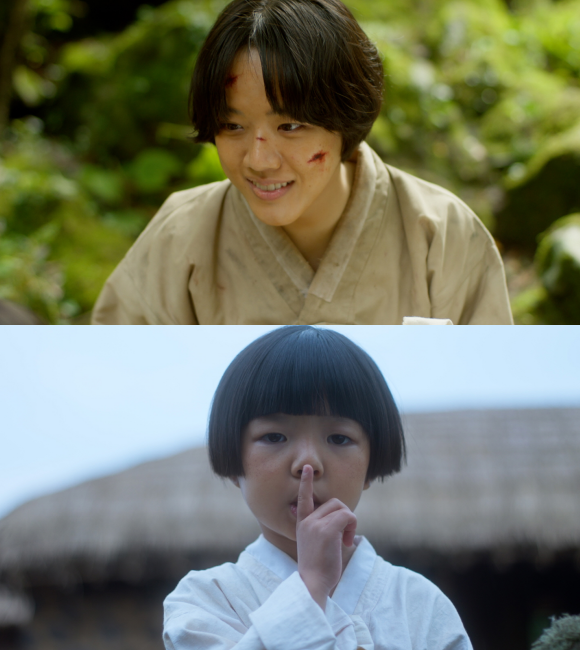 김향기(위쪽)는 강인한 어머니 아진 역을, 김민채는 아진의 딸 해생 역을 맡아 모녀 호흡을 맞춘다. /㈜트리플픽쳐스